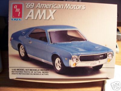 amc javelin plastic model kit