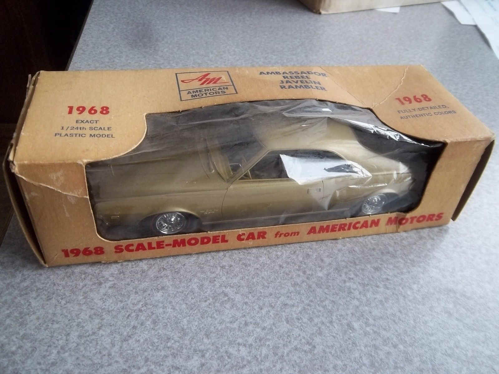 amc javelin plastic model kit